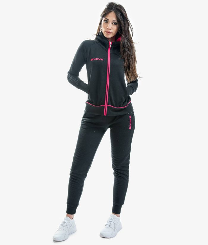 Tuta Givova Donna Felpata con cappuccio