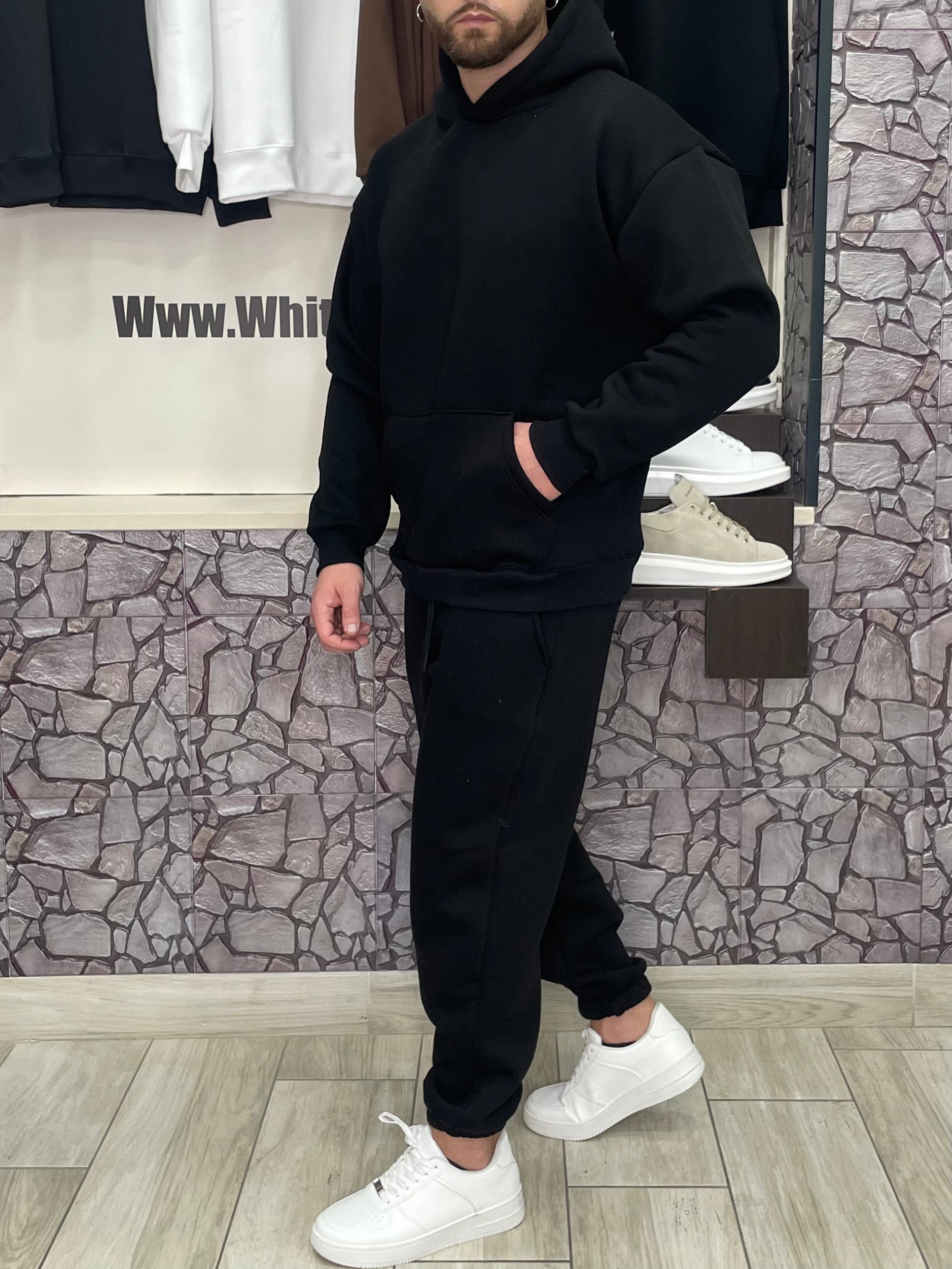 Tuta Cotone Felpata basic Per Lui & Per Lei