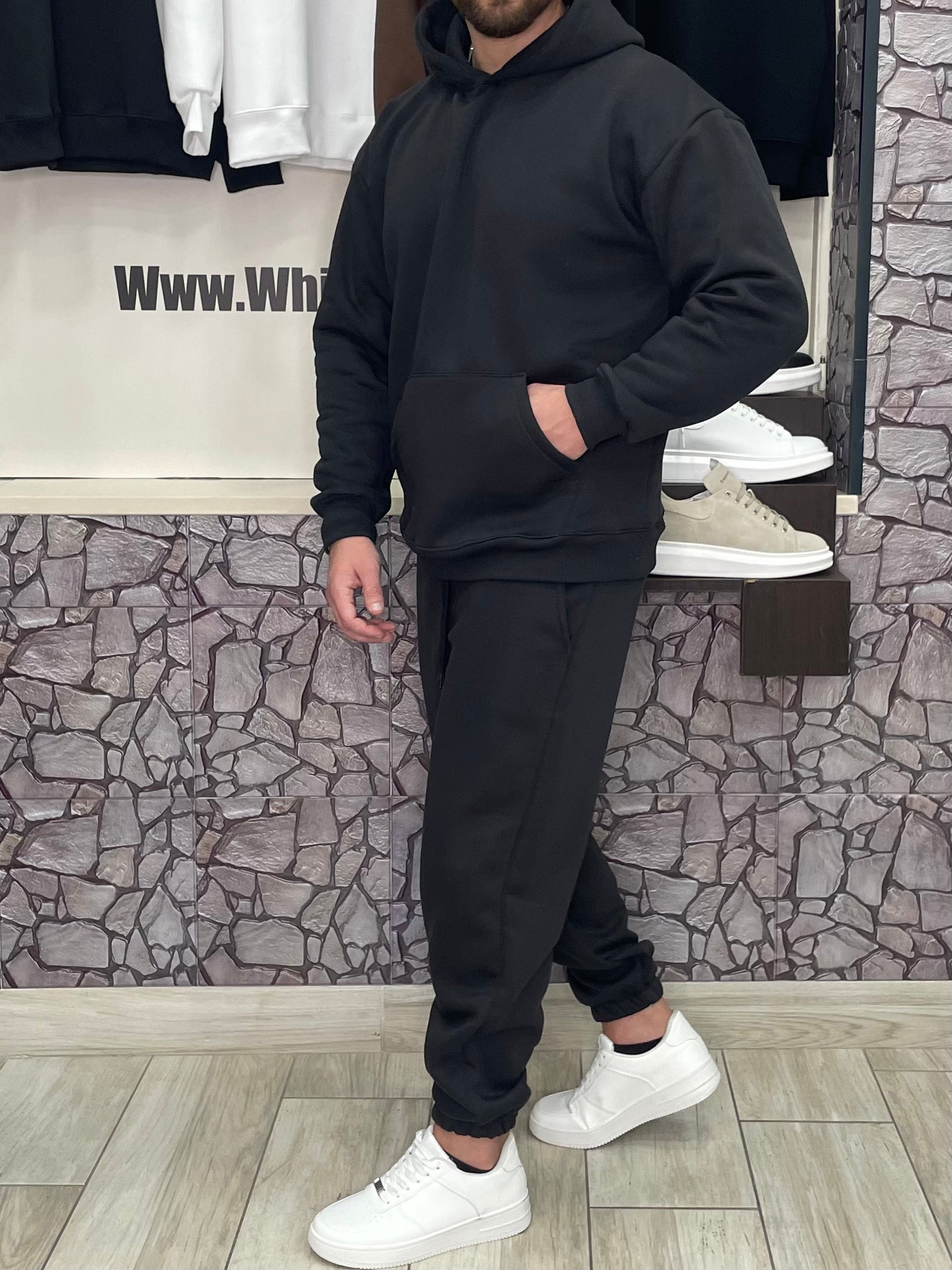 Tuta Cotone Felpata basic Per Lui & Per Lei