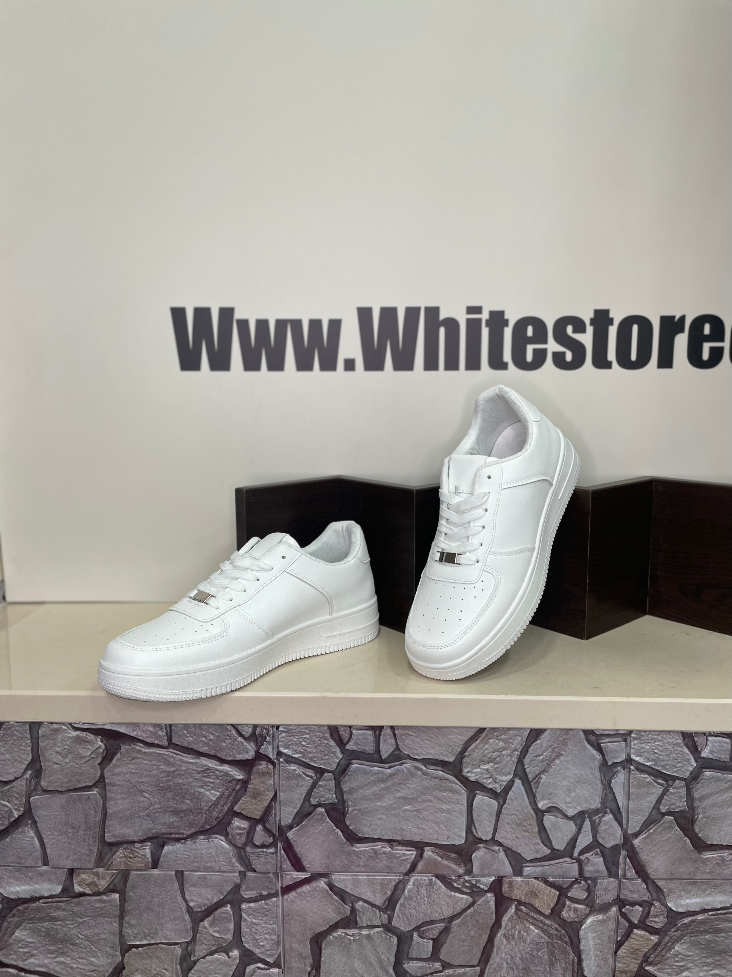 Scarpe Derby Basic colore Bianco