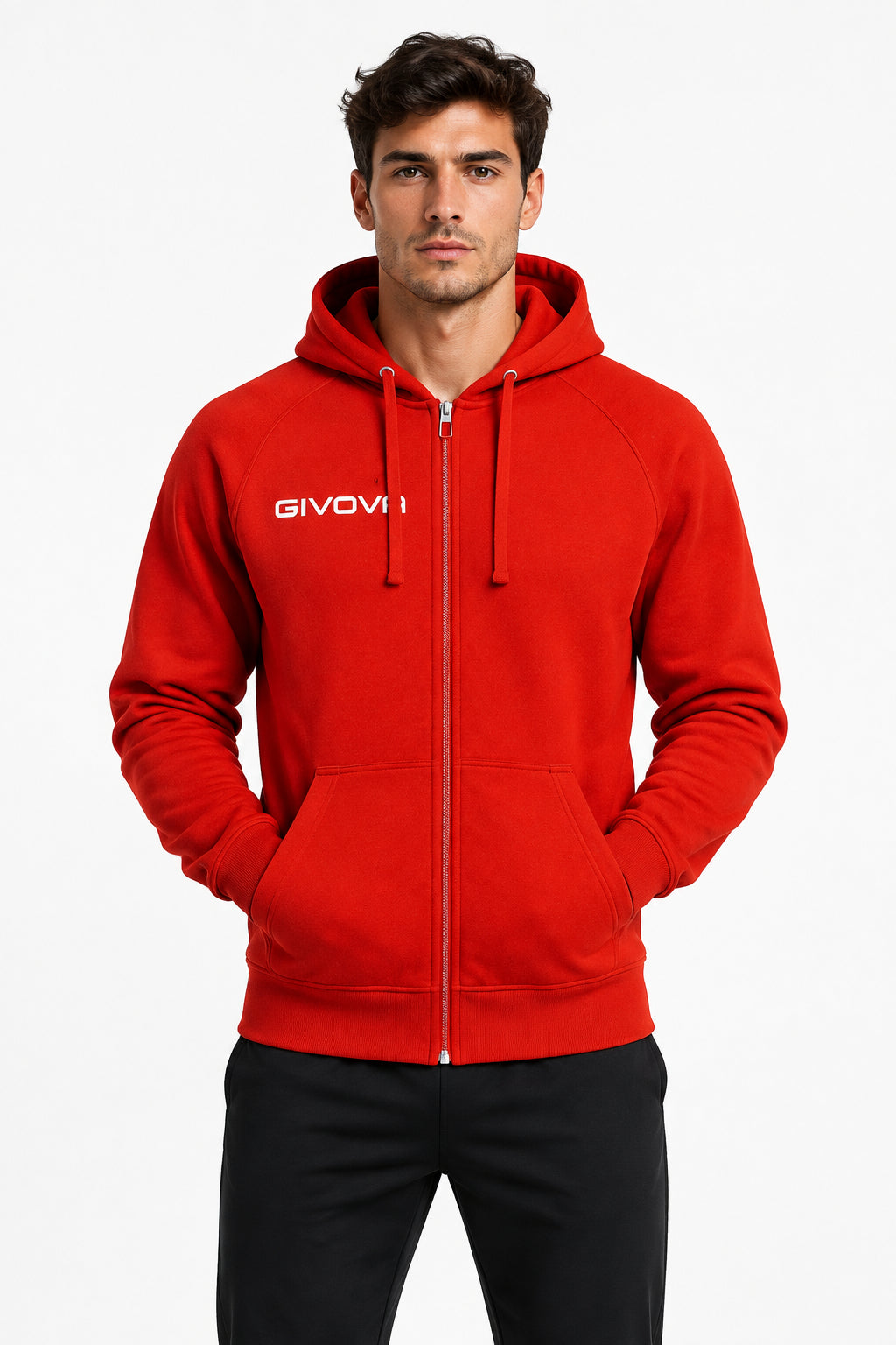 Felpa Givova king con zip