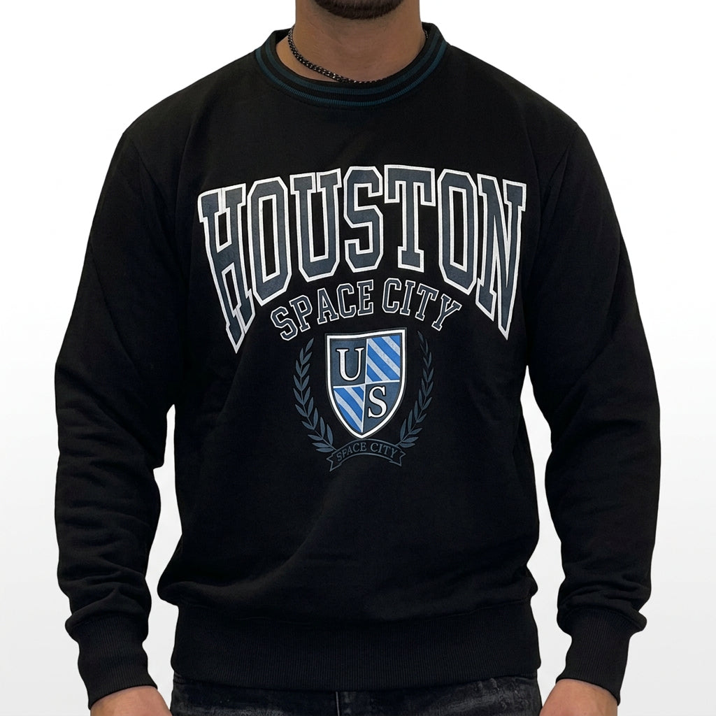 FELPA HOUSTON colore nero