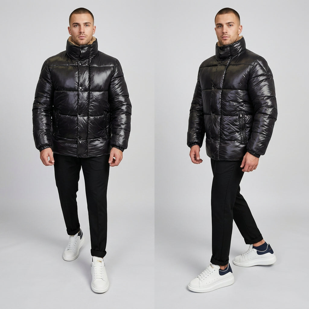 Bomber uomo colore nero