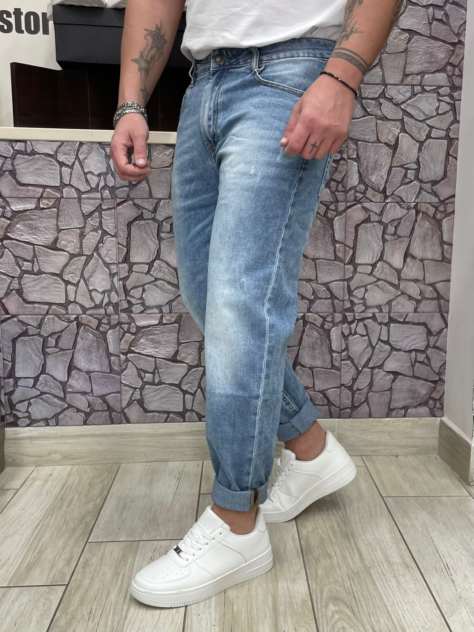 Jeans Cloud carrot  chiaro