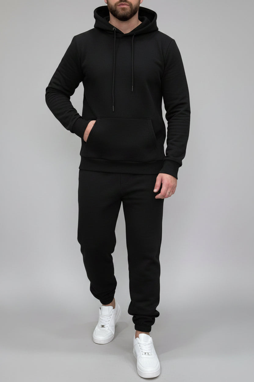TUTA IN COTONE COLORE NERO