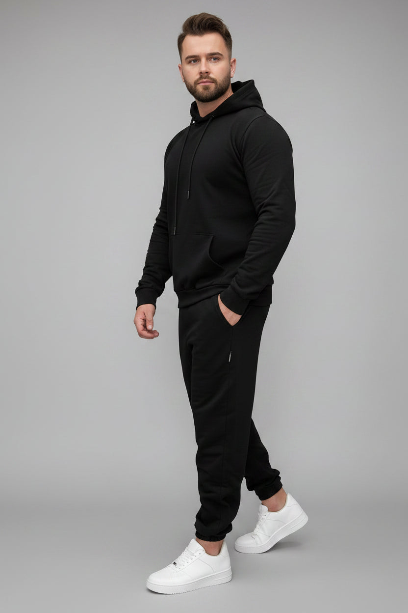TUTA IN COTONE COLORE NERO