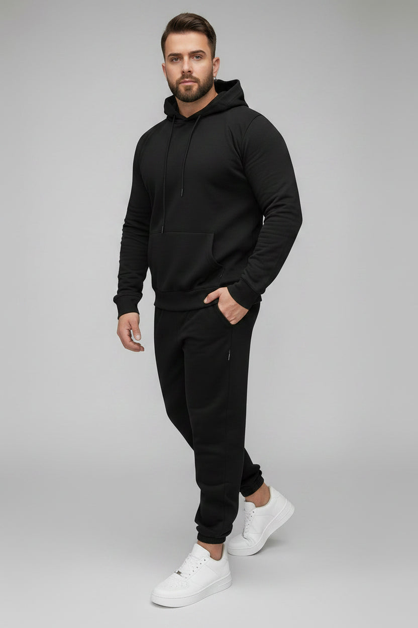 TUTA IN COTONE COLORE NERO