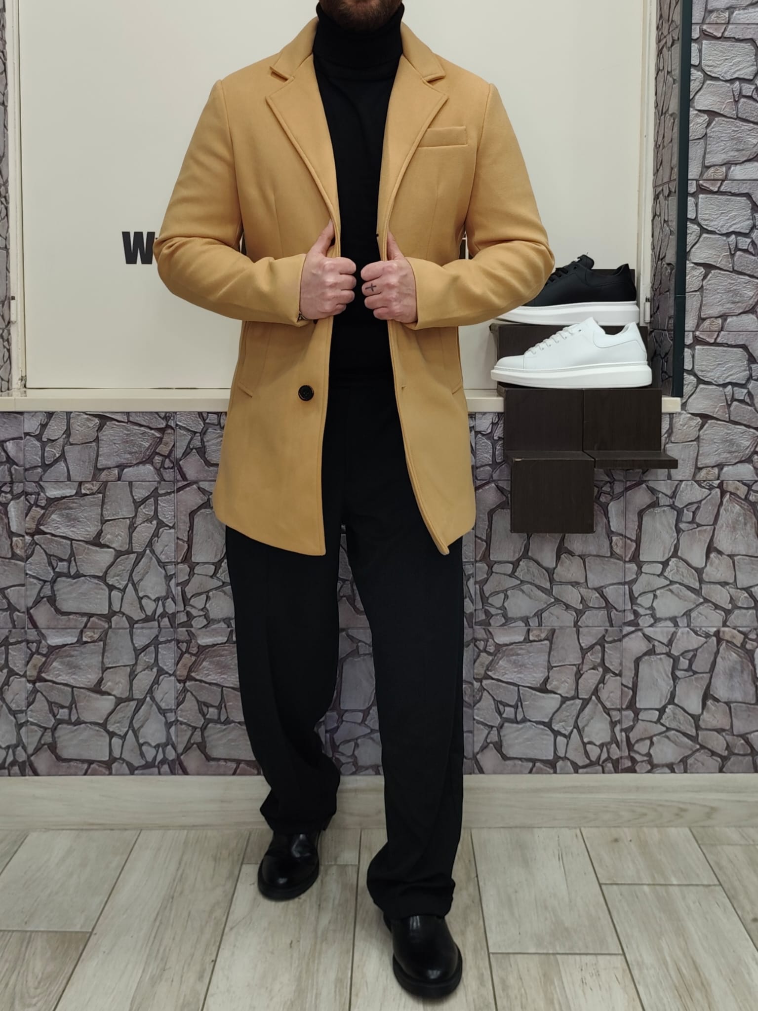 Cappotto classico uomo Colori vari