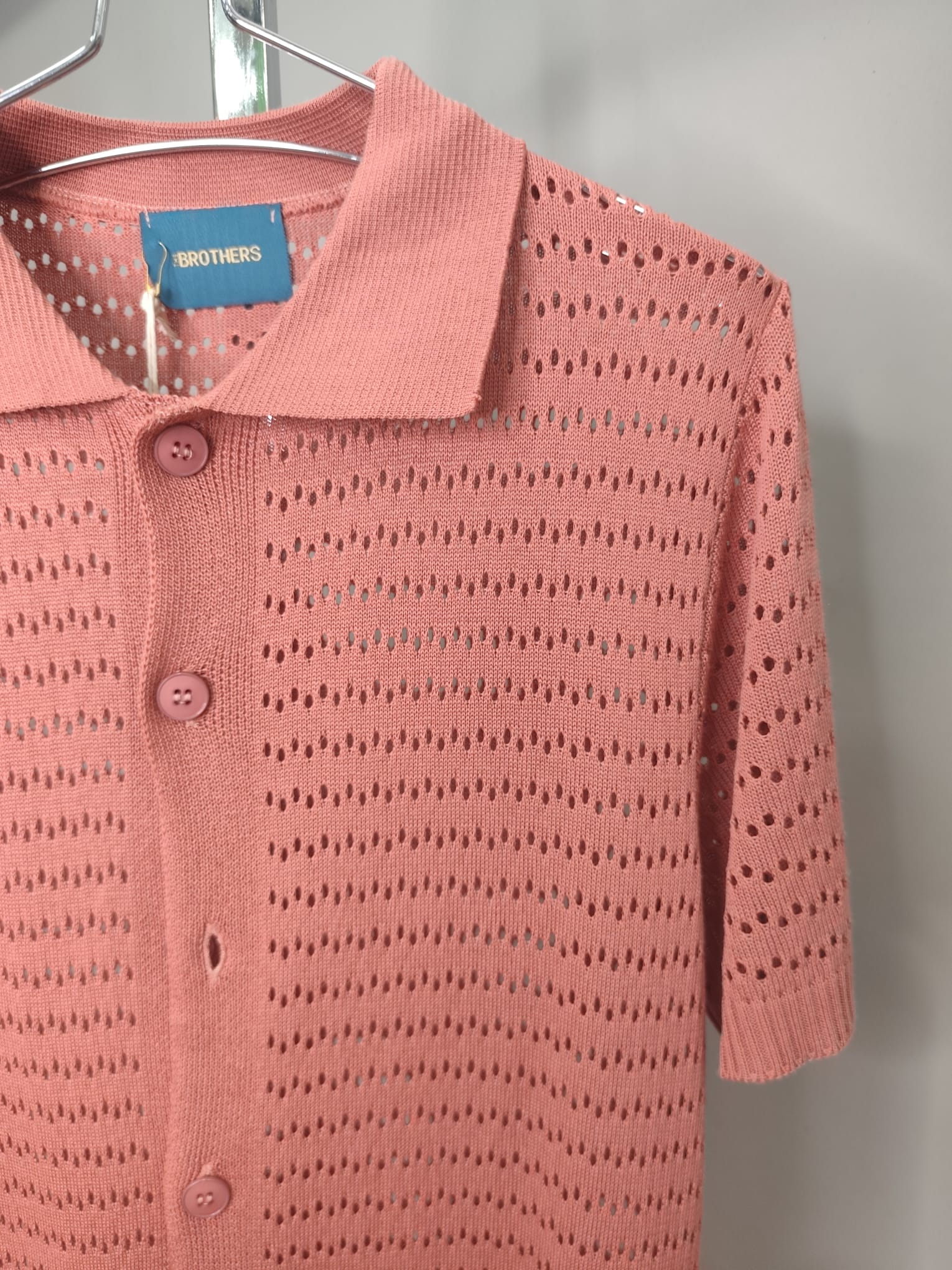 CAMICIA FORO COLORE FRAGOLA
