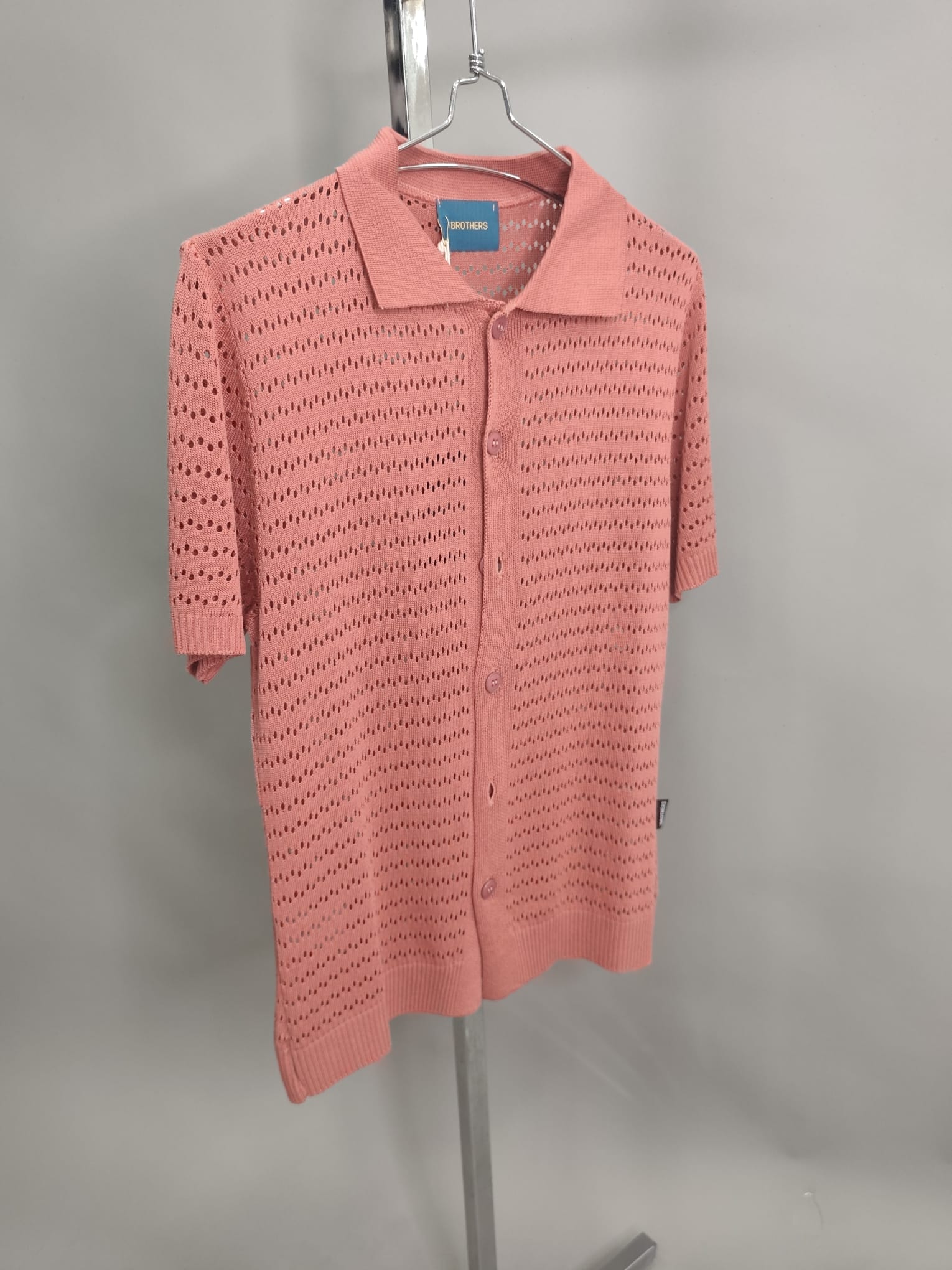 CAMICIA FORO COLORE FRAGOLA