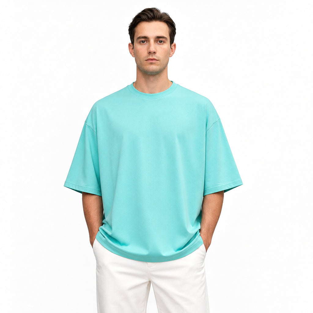T SHIRT OverSize THE BROTHERS ACQUAMARINA