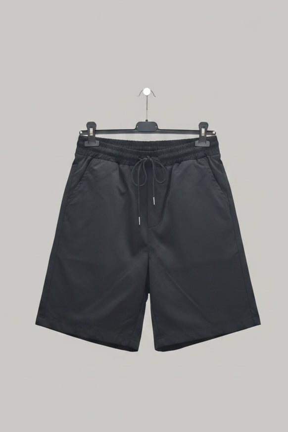 BERMUDA IN COTONE COLORE NERO