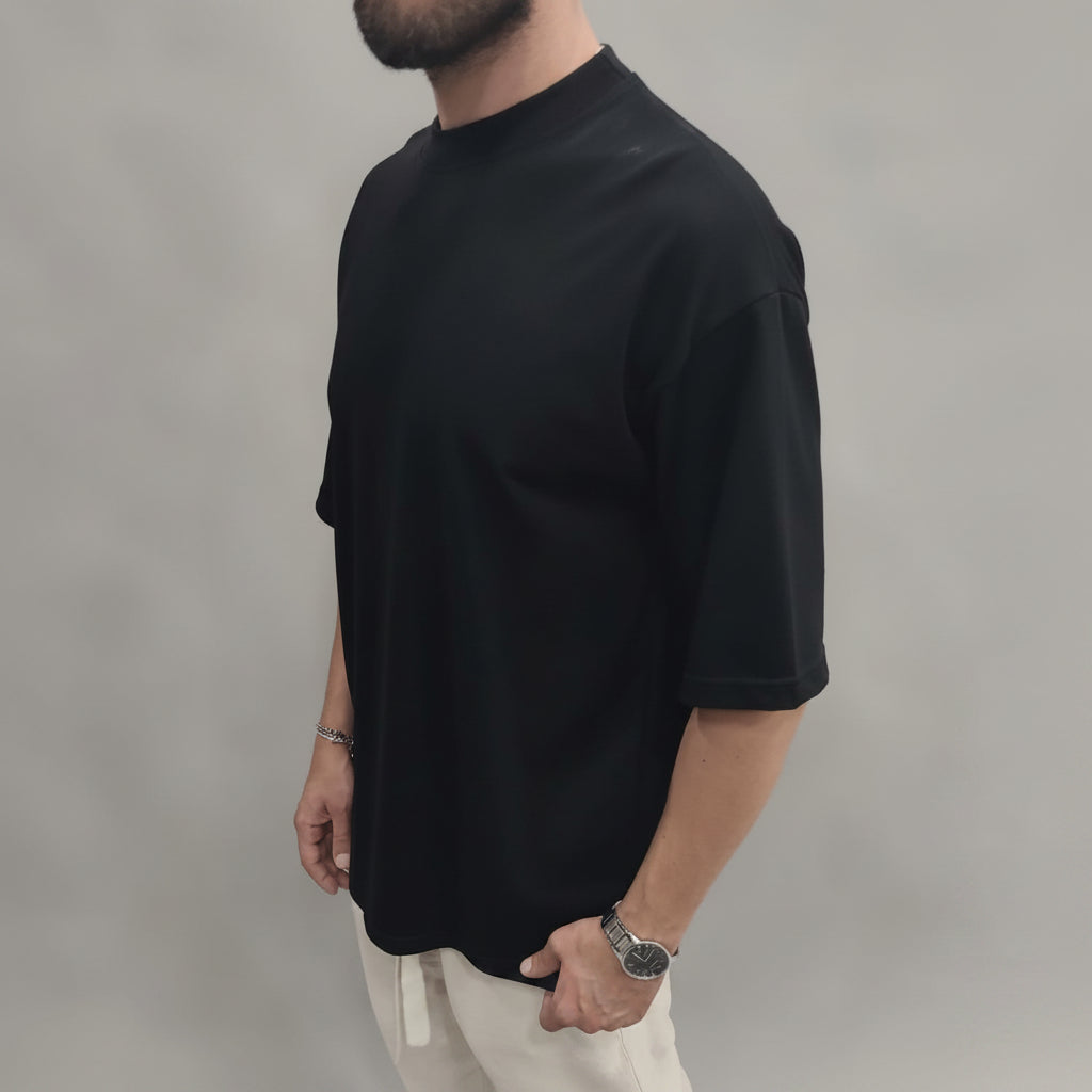 T SHIRT SORRIDI SEI BELLISSIMA NERA