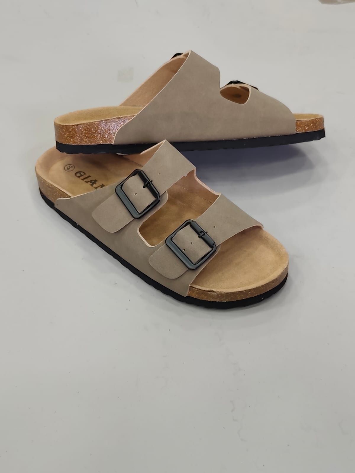 Sandali top quality colore caki
