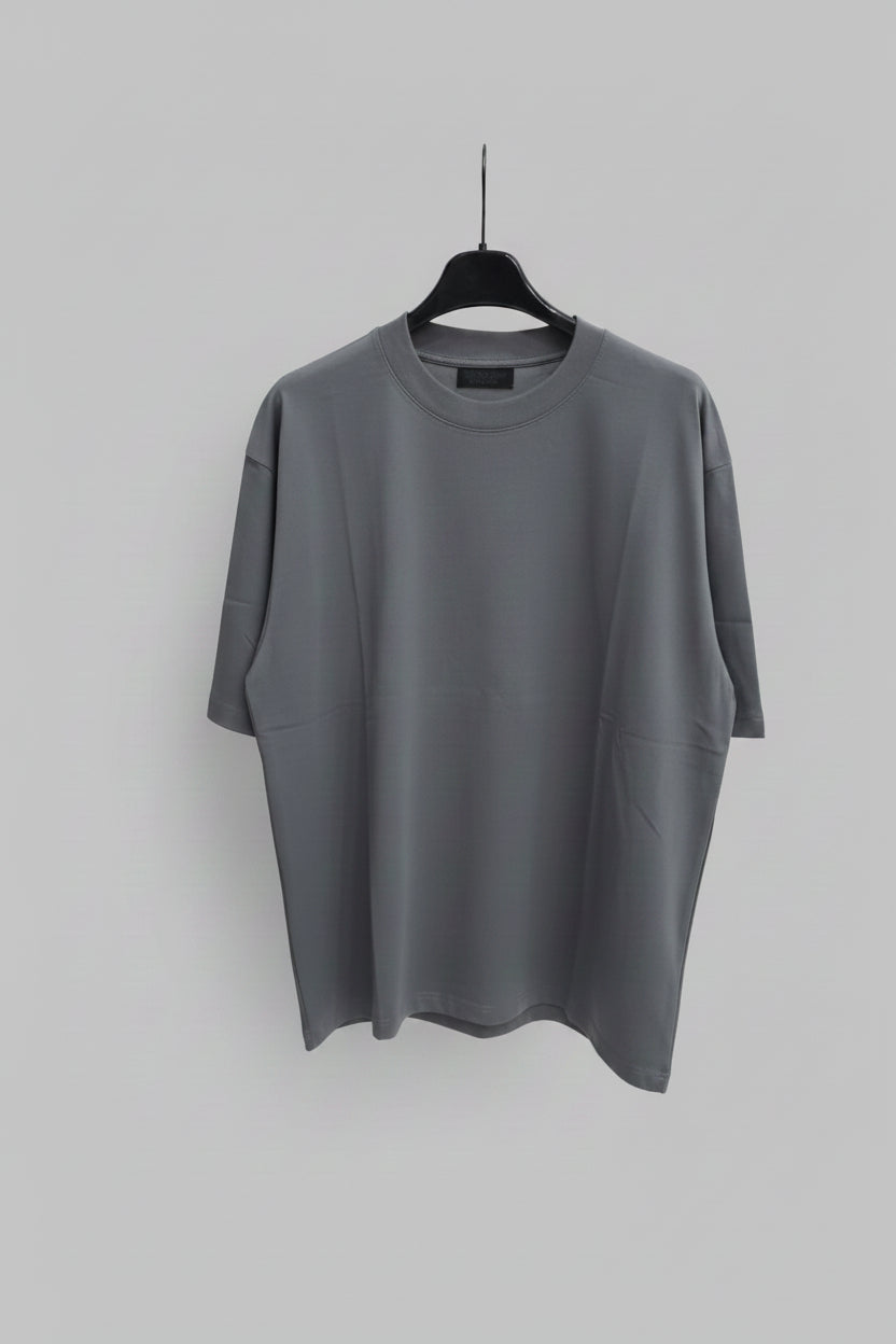 T SHIRT BASIC BRUNO LEONI COLORE GRIGIO