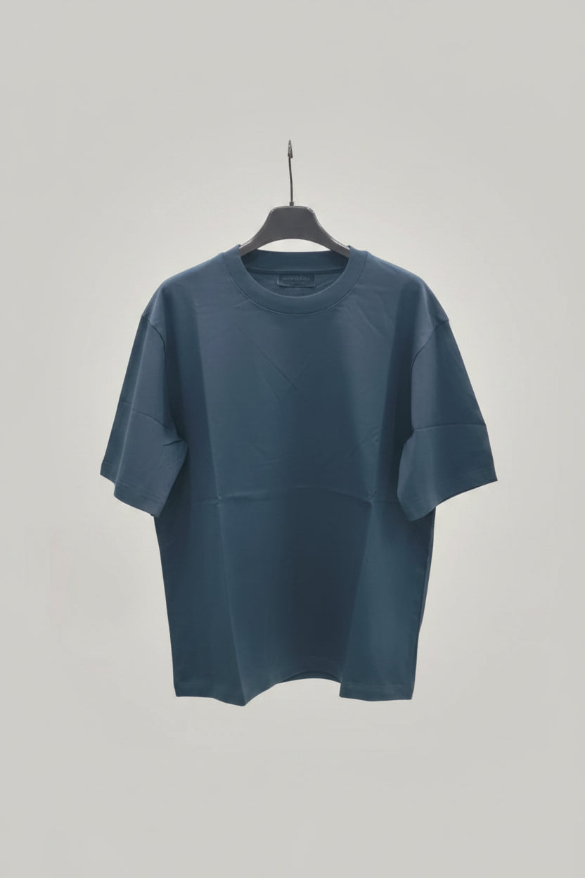 T SHIRT BASIC BRUNO LEONI COLORE BLU