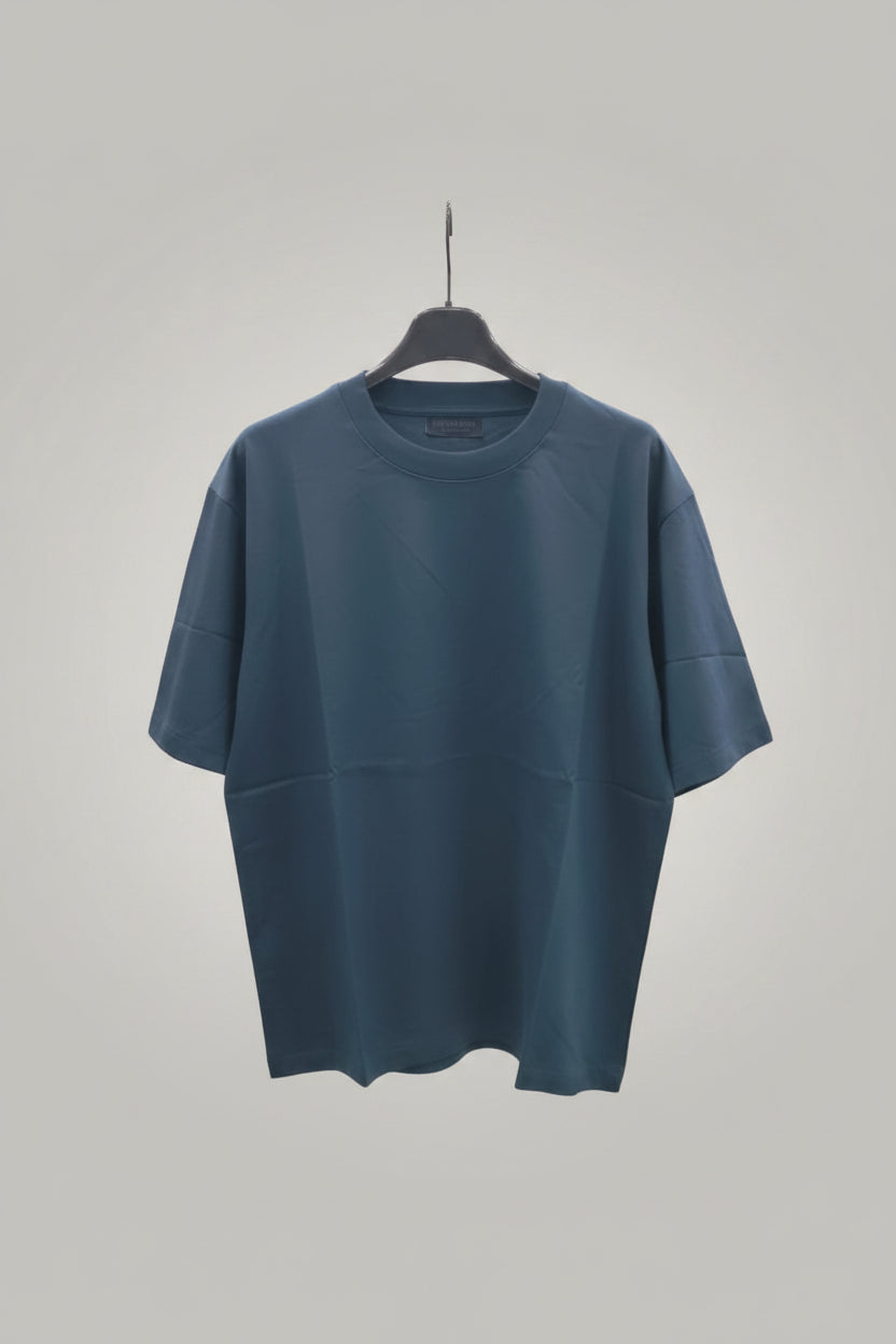 T SHIRT BASIC BRUNO LEONI COLORE BLU