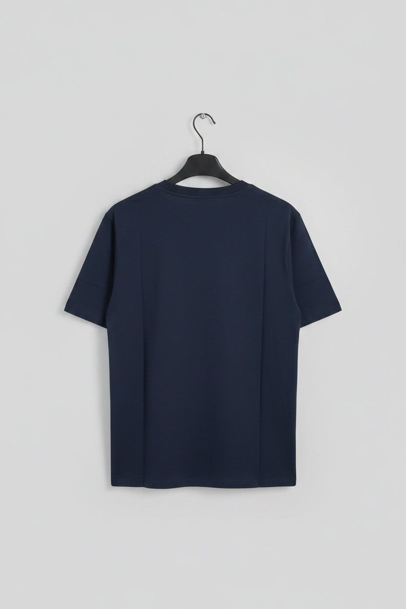 T SHIRT BASIC BRUNO LEONI COLORE BLU