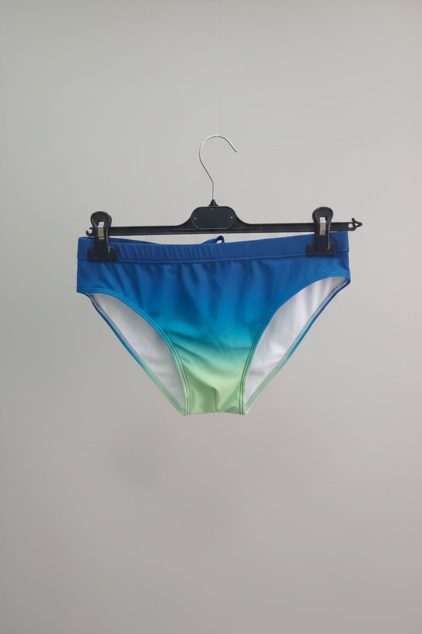 COSTUME MOD. SLIP COLORE AZZURRO\VERDE