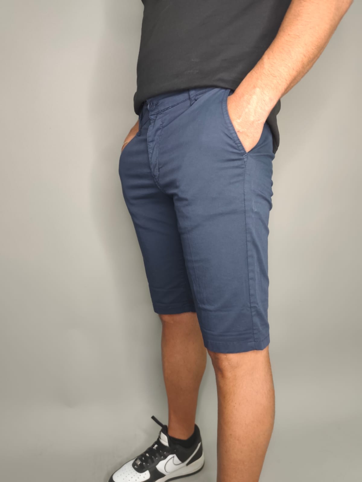 BERMUDA BRUNO LEONI COLORE BLU