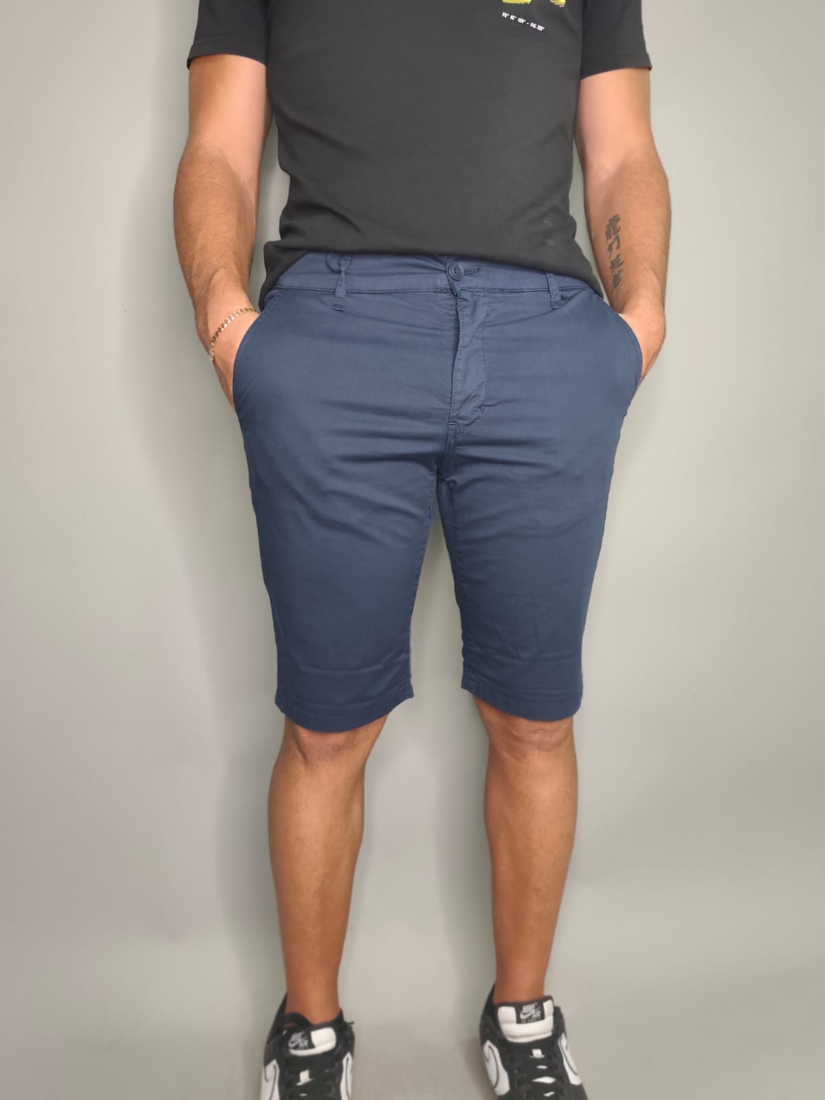 BERMUDA BRUNO LEONI COLORE BLU