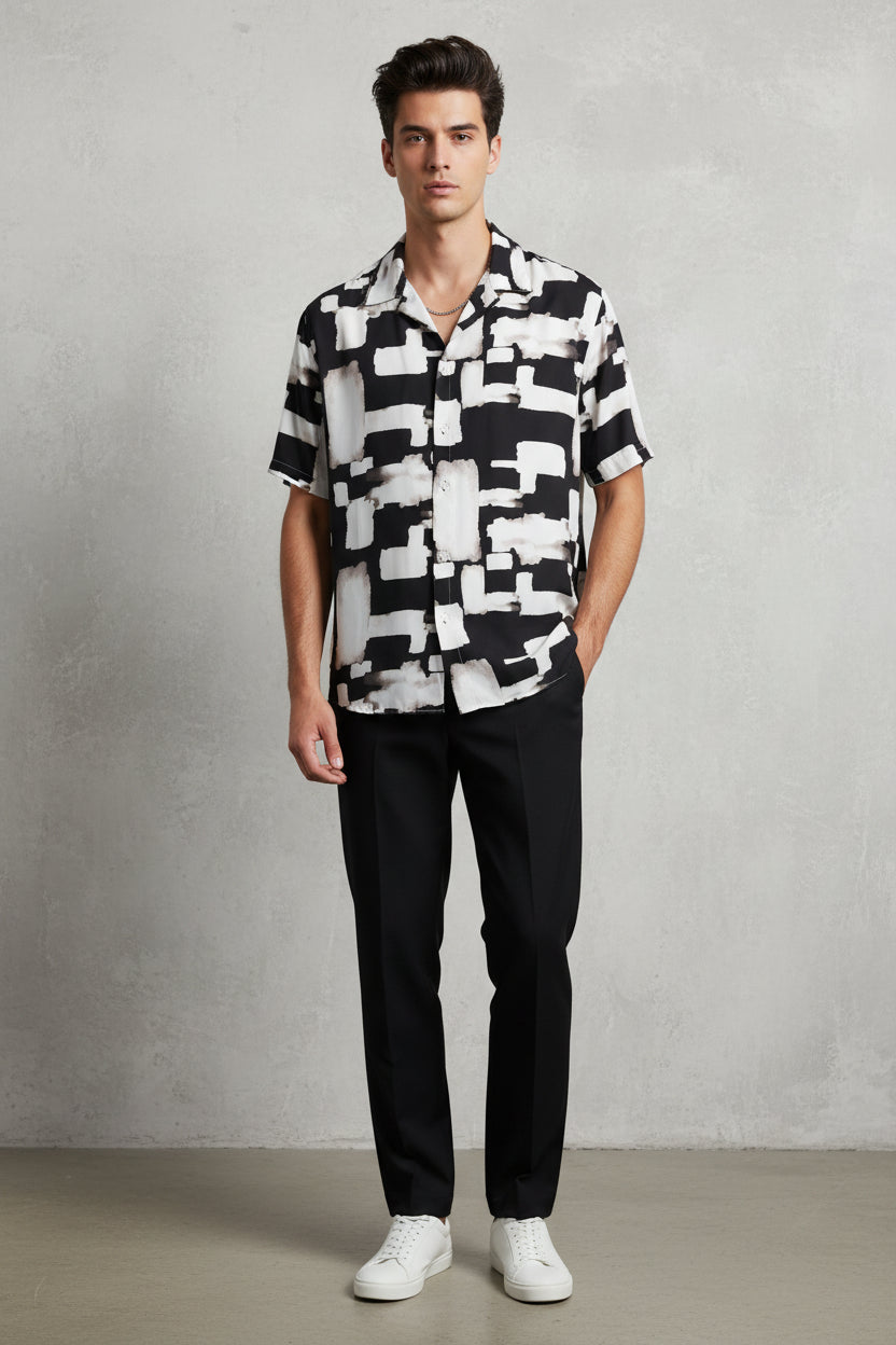 CAMICIA NUVOLA MEZZA MANICA