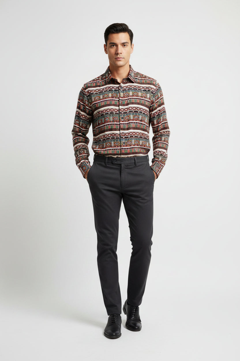 Camicia mosaico blacksunday