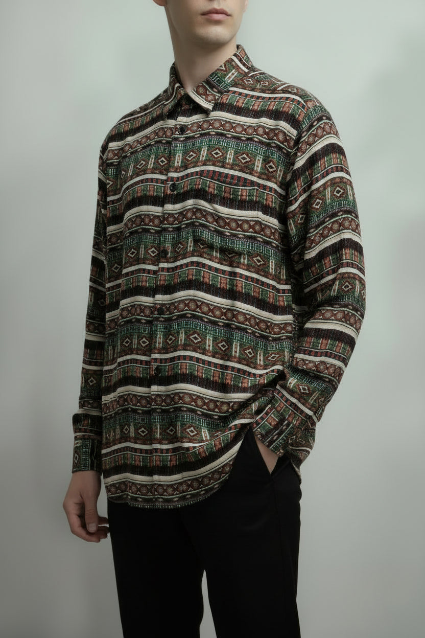 Camicia mosaico blacksunday