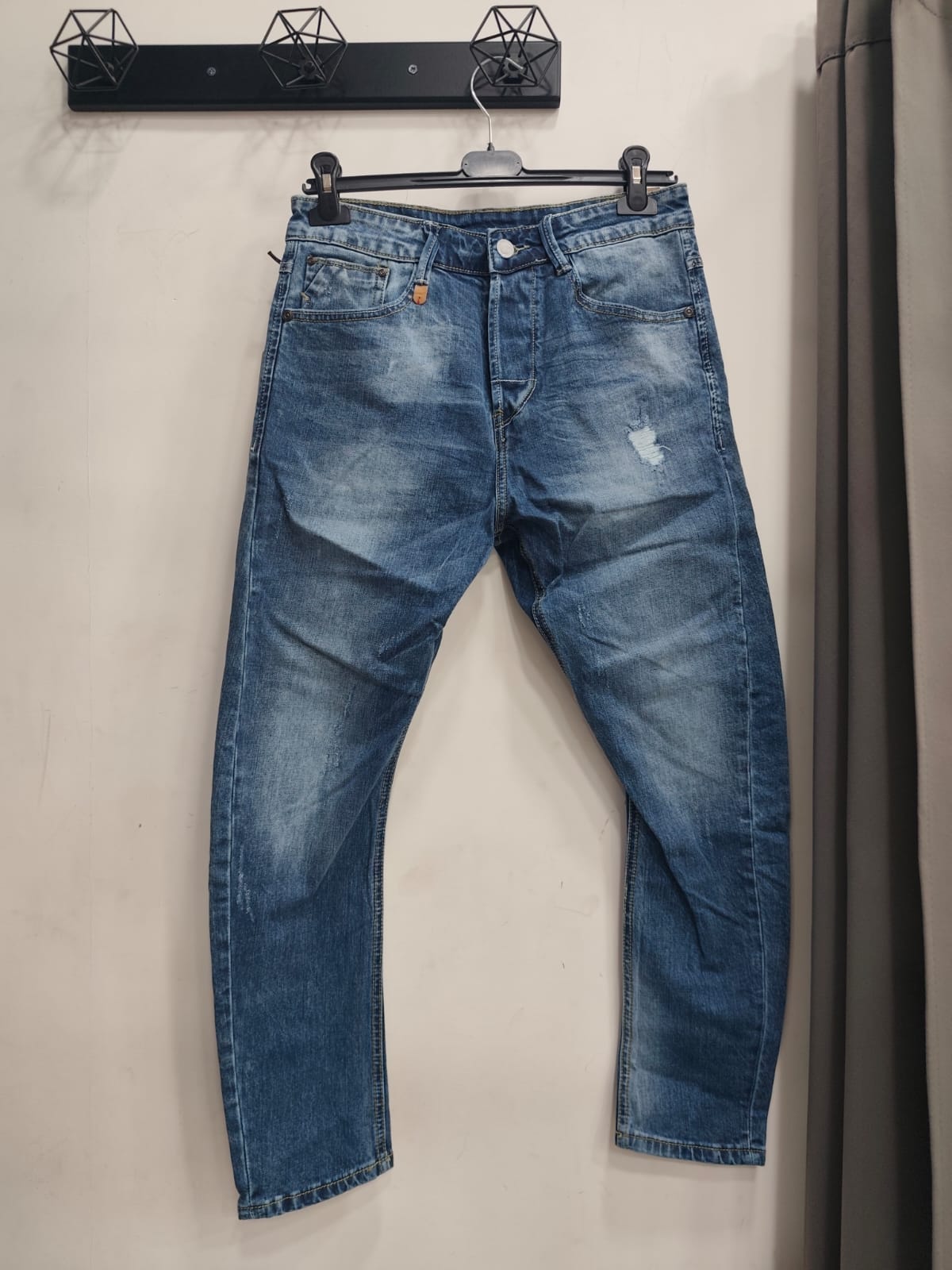 Jeans effetto stropicciato