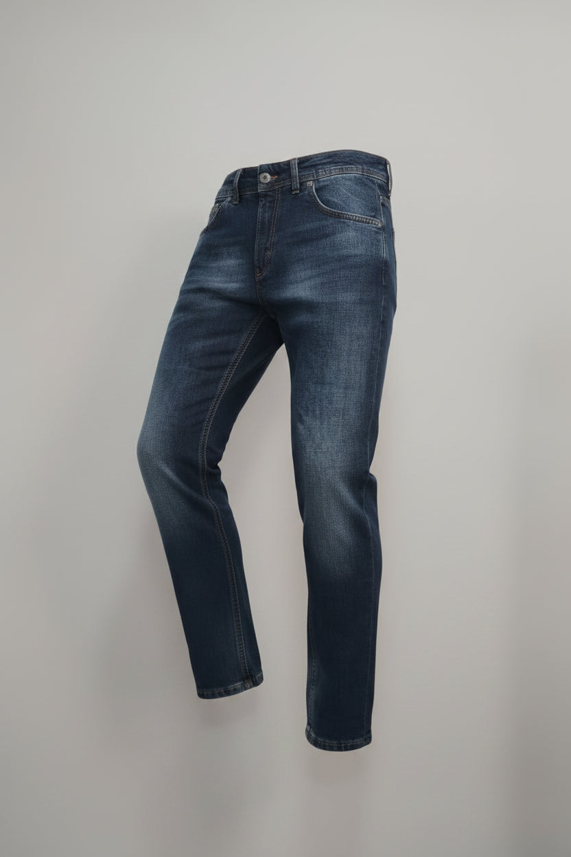 Jeans AKIRO' slim  blu denim medio-scuro
