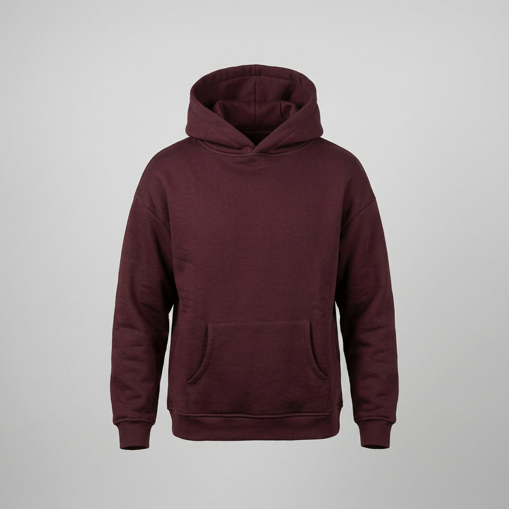 Felpa Basic THE BROTHERS colore bordeux