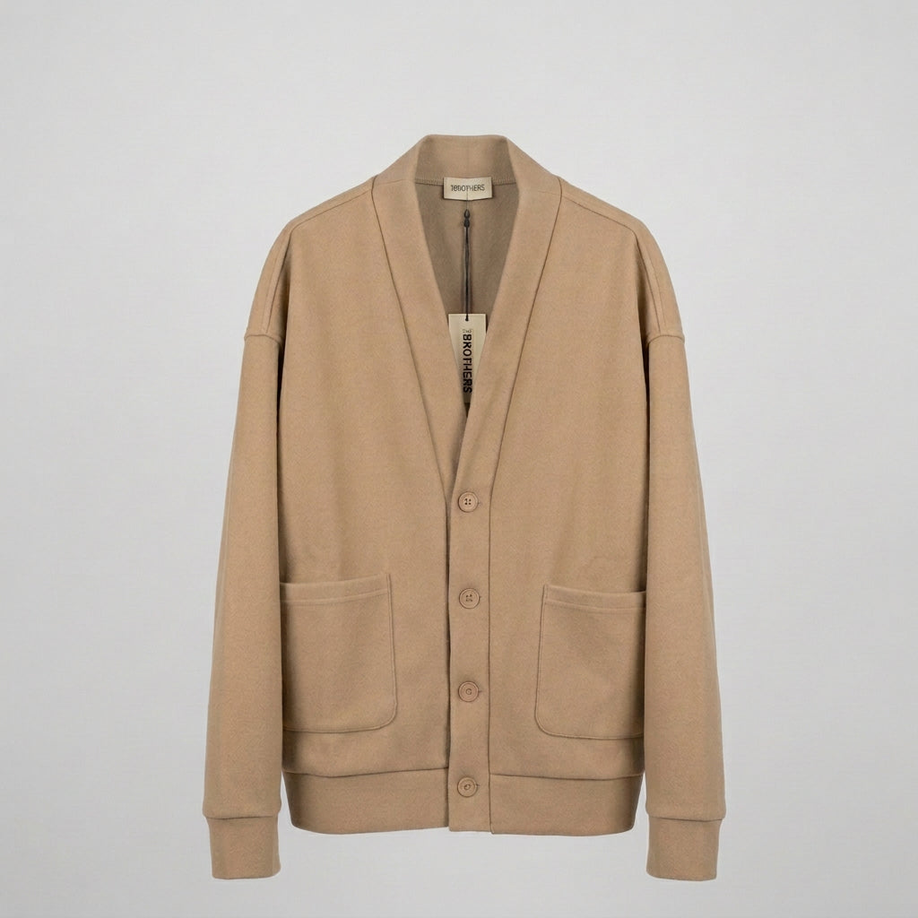 Cardigan THE BROTHERS 3.0 COLORE TABACCO