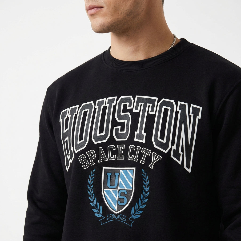 FELPA HOUSTON colore nero