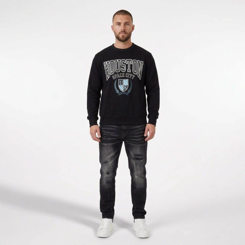 FELPA HOUSTON colore nero