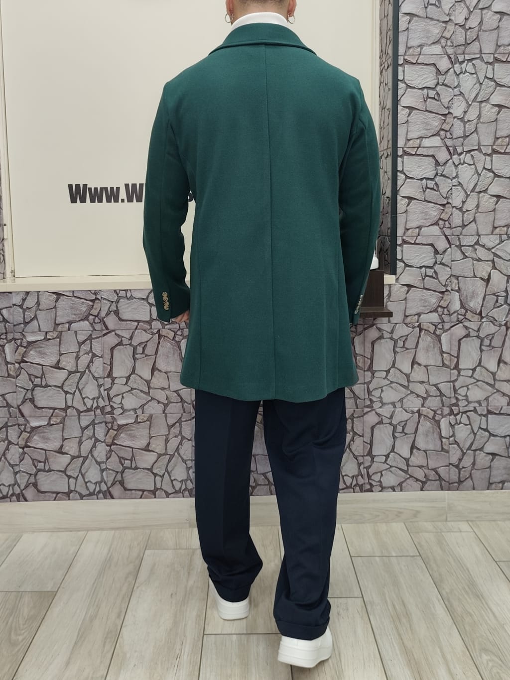 Cappotto doppiopetto uomo Colori vari