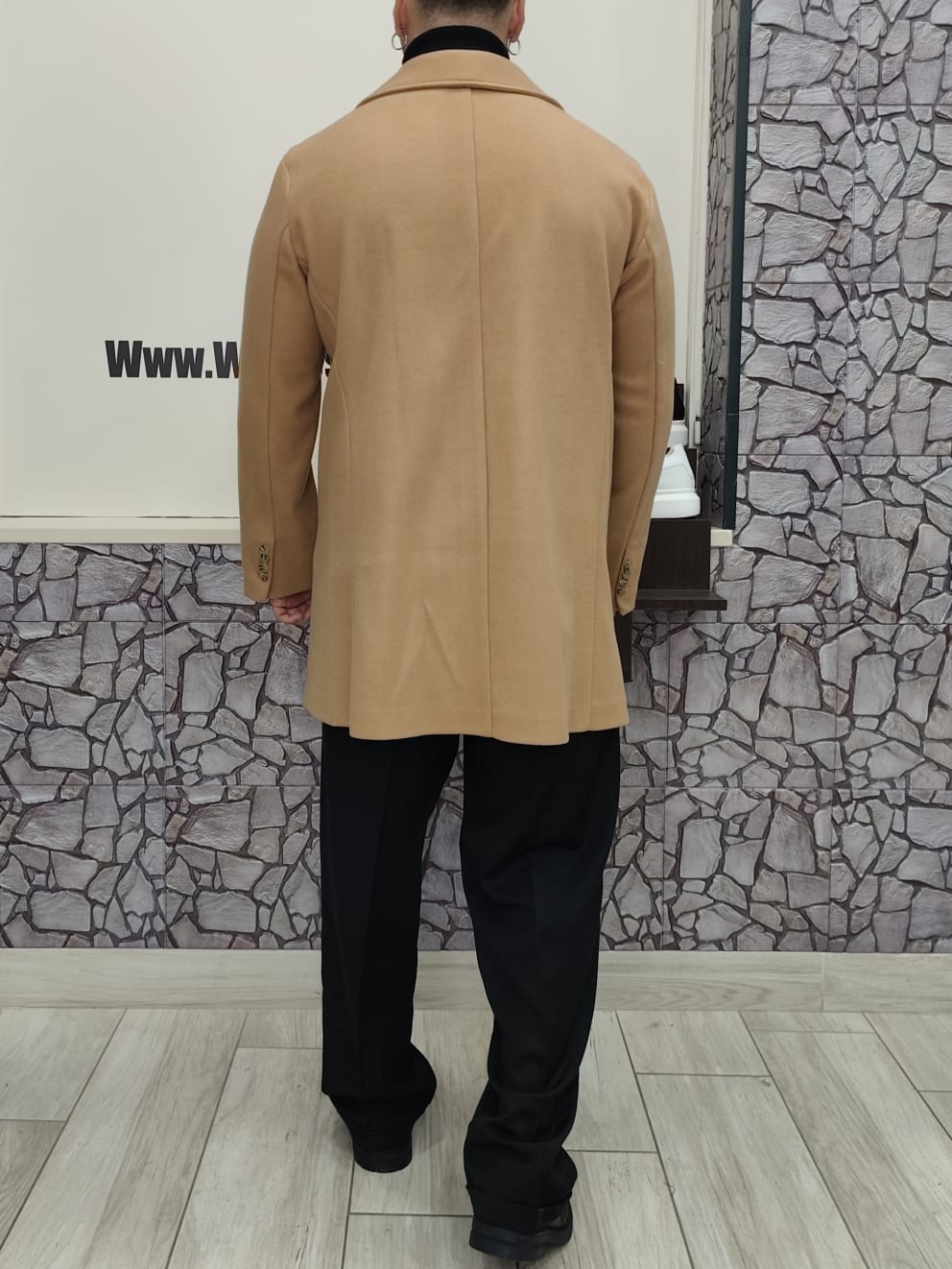 Cappotto doppiopetto uomo Colori vari