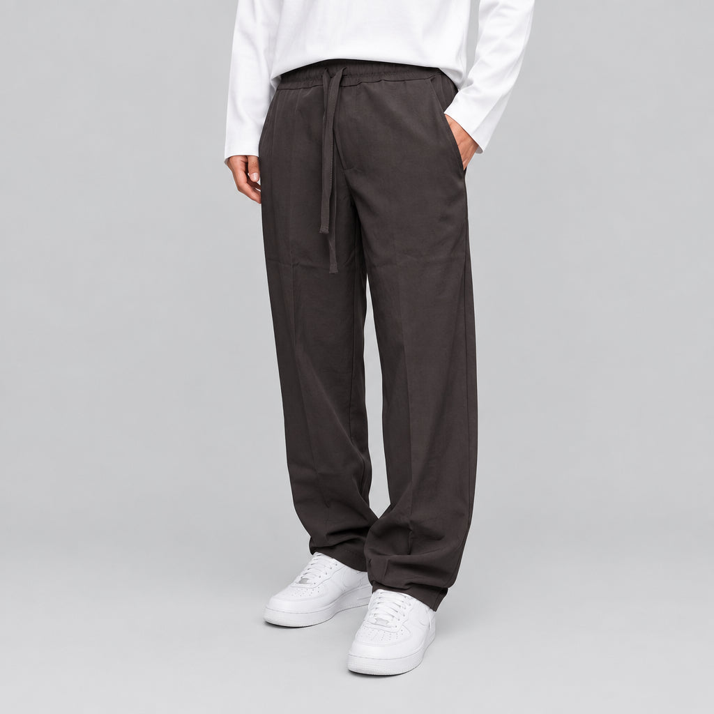 Pantalone fondo largo con laccetti