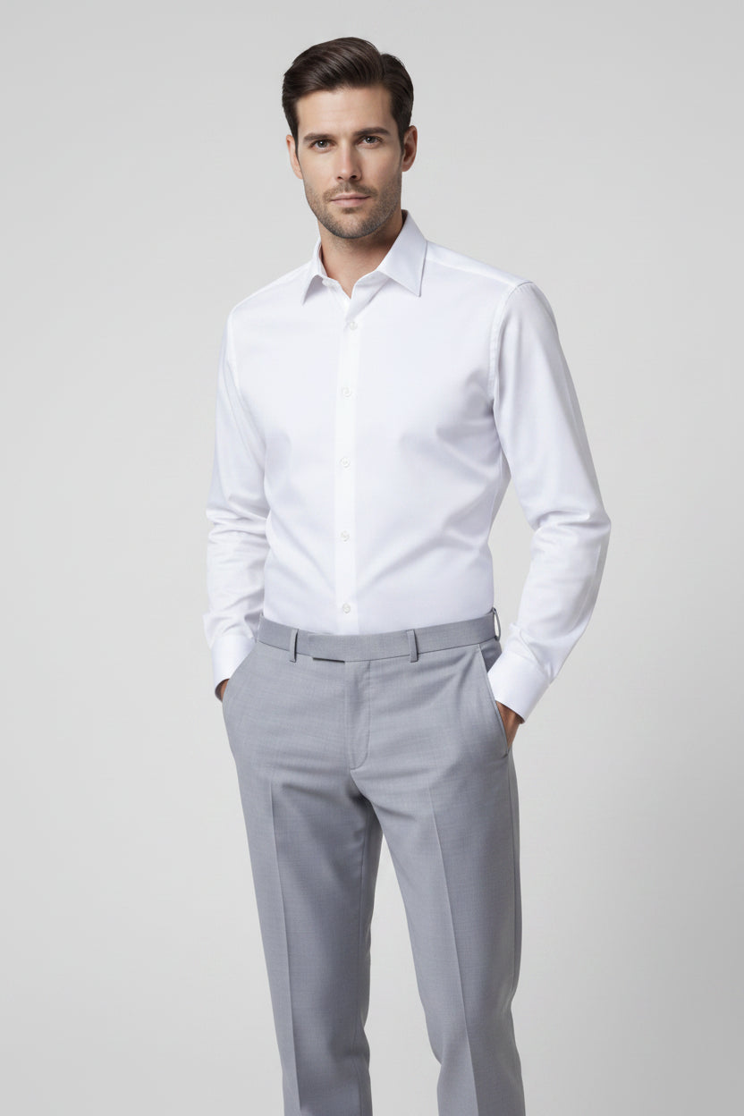 Camicia basic collo classico Vari colori