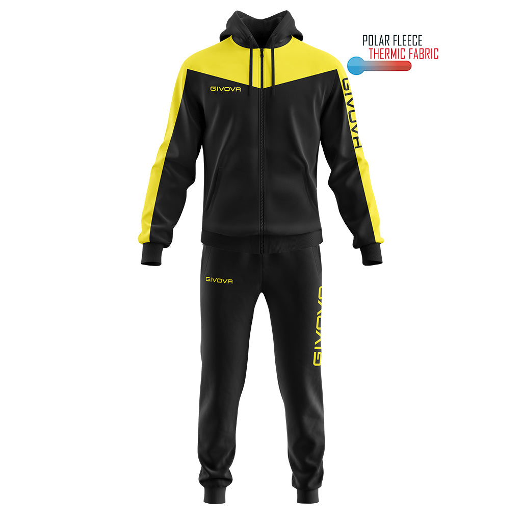 Tuta Givova Roma polarfleece con cappuccio